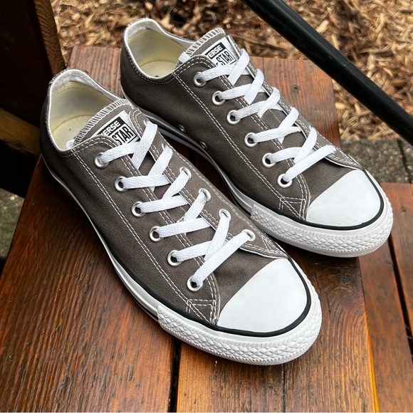 Converse Shoes - CONVERSE ALL STAR GRAY SNEAKERS SIZE 8